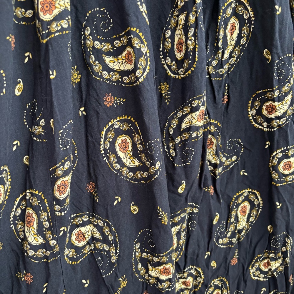 Navy Paisley Halter Maxi Dress - Women - Picture 11 of 11